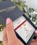 WYJĄTKOWE SYMBOLE - Stwórz własną bransoletkę CZERWONA