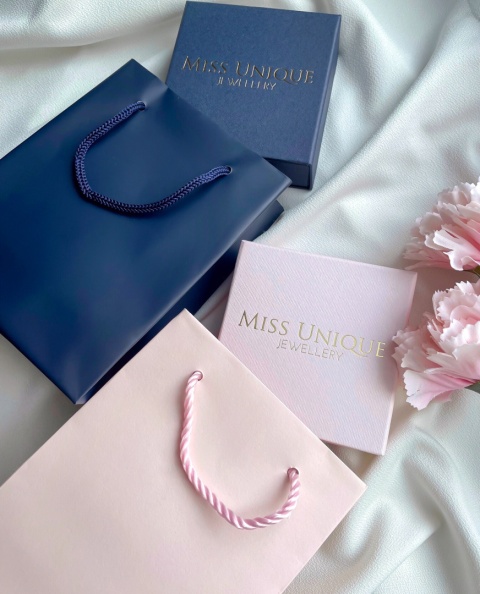 Torebka prezentowa różowa- OUTLET